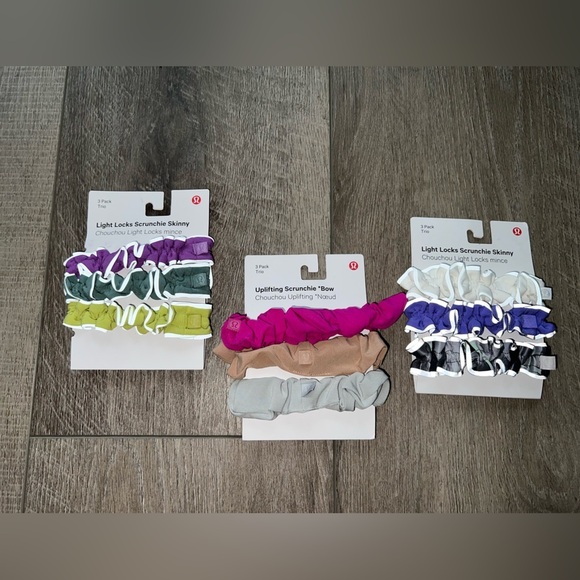 Lot of Lululemon 3 Pack Scrunchies main image 4